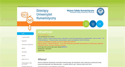 Desktop Screenshot of duh.wshtwp.pl